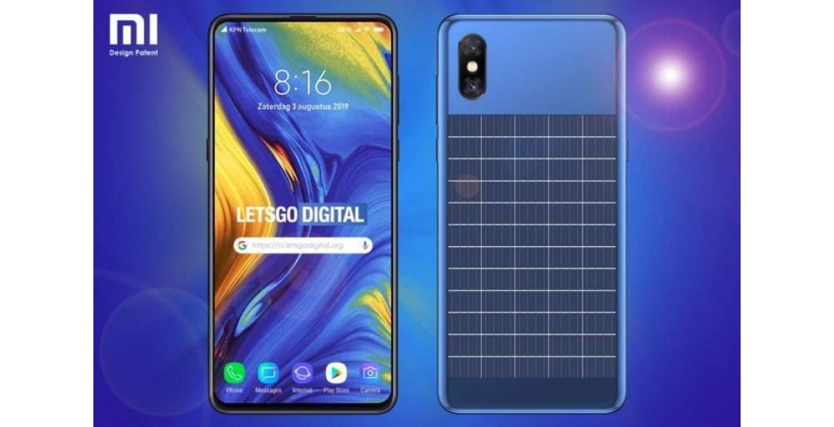 Δίπλωμα ευρεσιτεχνίας για κινητό με φωτοβολταϊκά από την Xiaomi