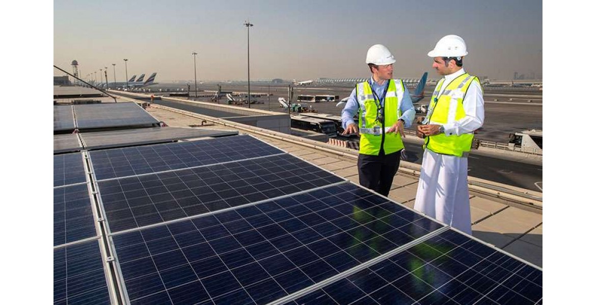 15.000 ηλιακά πάνελ στο αεροδρόμιο του Ντουμπάι