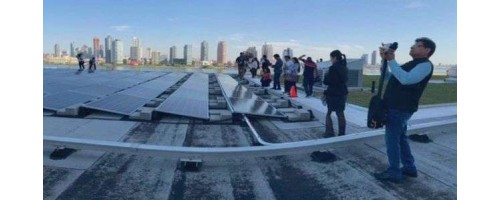 Φωτοβολταϊκά τοποθετήθηκαν στην οροφή του ΟΗΕ