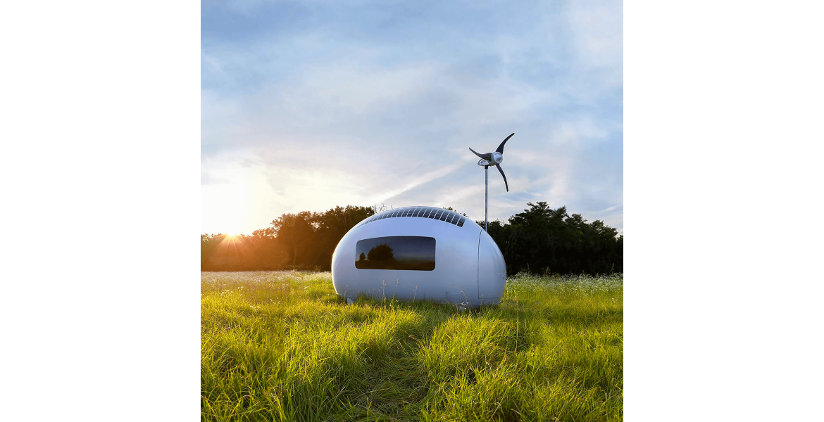 Ecocapsule: Ένα κινητό αυτοσυντηρούμενο μικροσκοπικό σπίτι!