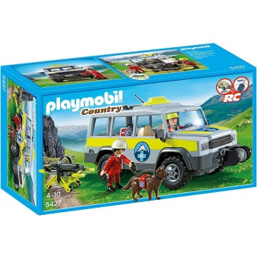 Playmobil Ομάδα Διάσωσης με Όχημα 4x4